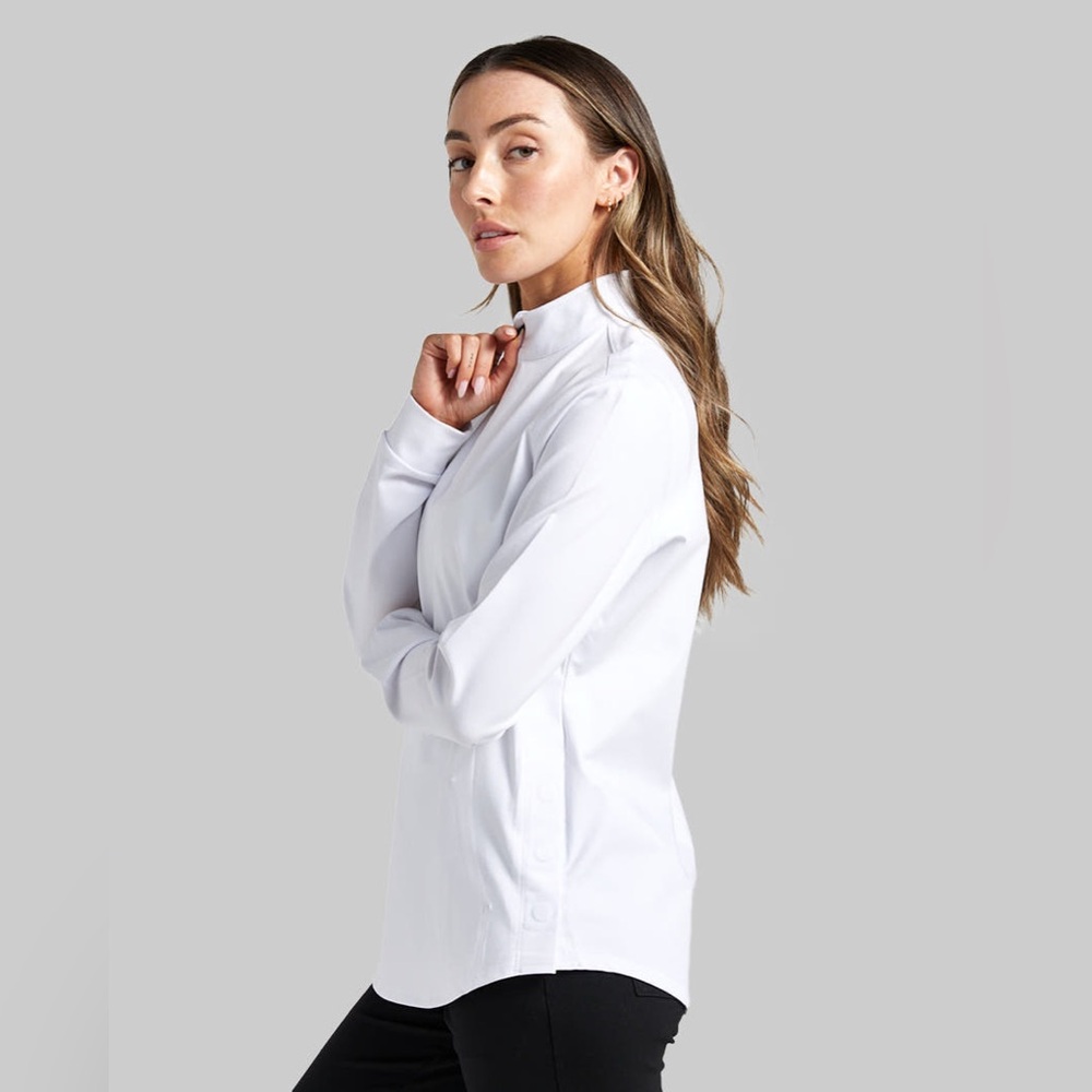 Women’s Fairway Quarter Zip White